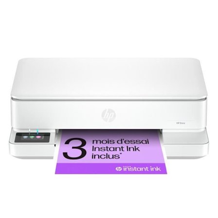 HP Envy 6110e Color Inkjet All-in-One-skrivare - Kopieringsskanning - 3 månaders Instant-bläck ingår i HP+