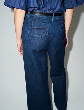 Tomorrow Trw-Ellen French Pant Wash Andong - Blue - 28 x 32