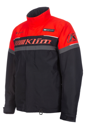 Sneeuwjas Klim Kaos Vuurrood/Zwart M