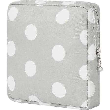 Sanitetstaske Bærbar Menstruationstaske til Teenagerbind/Sanitetsbind/Små Tamponer, Sanitetstaske Første Menstruationsgaver til Teenagerpiger