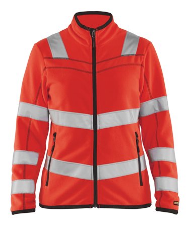 Blåkläder 496610105500L Fleecejacka röd, varsel L, Kläder