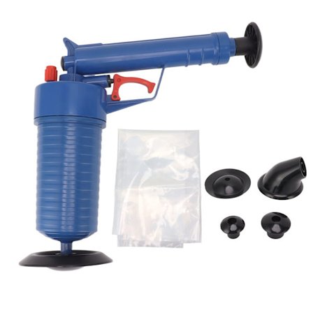 Afløbsrens 4 størrelser sugekopper skridsikker håndtag robust ABS kar afløbsrens til toilet køkken badeværelse