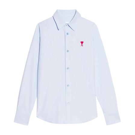 Ami Paris Casual Shirts Blå, Dame Skjorter