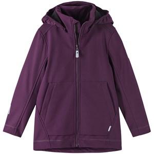 Reima Deep Purple Espoo Softshell Jacket 122 cm - Coats and jackets - 122 cm - Purple