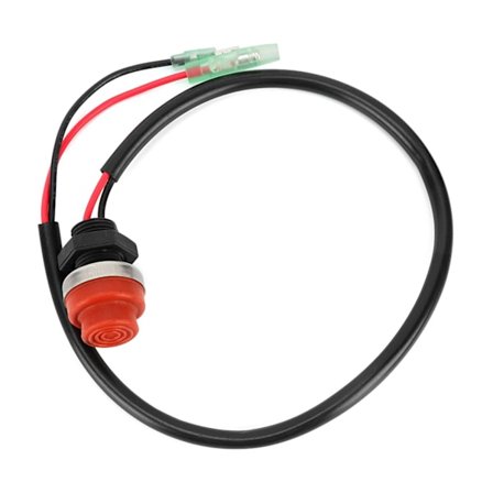 Slitesterk Start Stopp Bryter Nøkkelfri Trykknapp for Marinebåt Yatch Utenbordsmotor