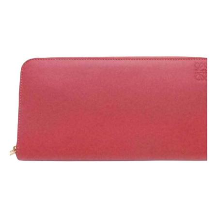 Loewe Pre-owned, Wallets & Cardholders Rood, Dames, Maat:ONE Size