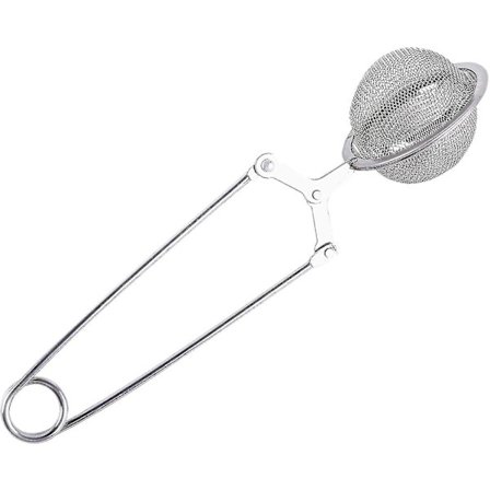 Kakao sjokolade mel dispenser sikt sikt dryss, rund sfære kompakt rustfritt