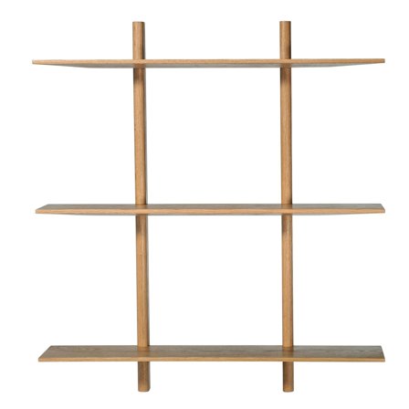 Muubs Noir hylly 90 x 100 cm, nature oil