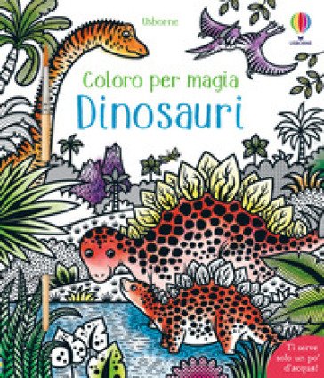 Dinosauri. Ediz. a colori. Con pennello Lucy Bowman