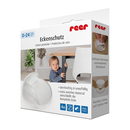 Reer Hjørnebeskytter 4 stk, Børn & Forældre, Babyudstyr, Sikkerhed