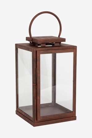 Halvor Bakke - Nordseter-lyhty - Punainen - Kynttilänjalat & lyhdyt - - Homeroom