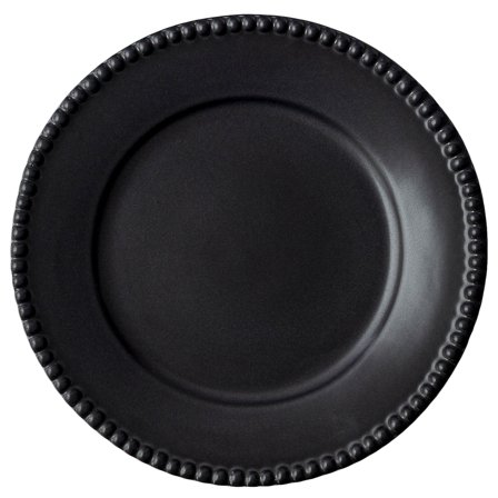 Potteryjo Daria middagstallerken 28 cm. 2 stk., ink black | KitchenOne