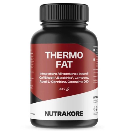 Nutrakore Thermofat Brucia grassi Con tecnologia CaffShock e
