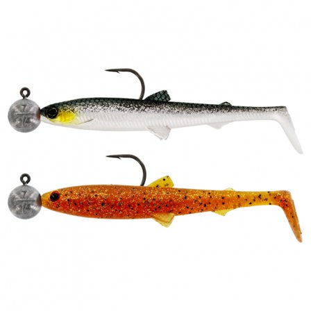 Westin BullTeez 9,5cm R 'N R 7g #4/0 (2pcs) - Clear Water Mix 6