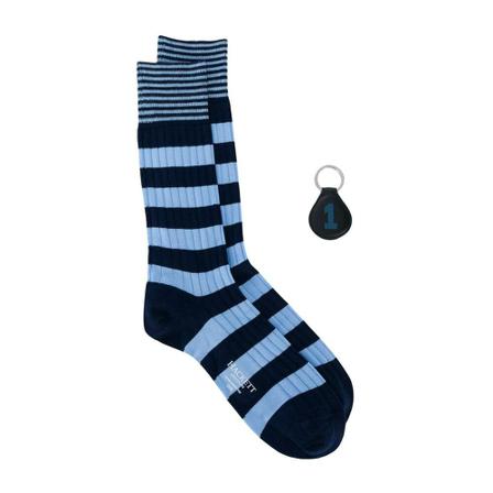 Hackett, Keysock Pack Blauw, Heren, Maat:ONE Size