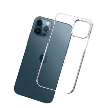 iPhone 13 Pro Genomskinligt Hård Skal