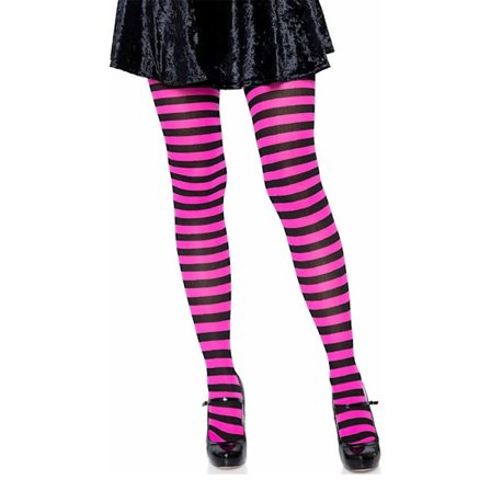 Sukkahousut korkeat sukat ROSE RED&BLACK ROSE RED&BLACK