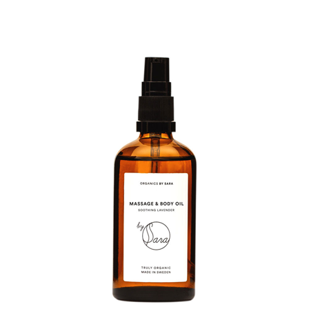 Organics by Sara Massage Och Kroppsolja Soothing Lavendel 100 ml