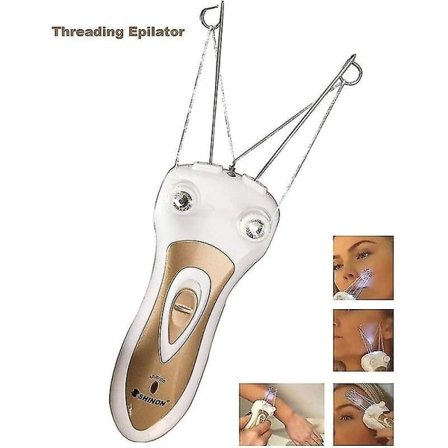 Elektrisk ansigtshårfjerner til ansigtshår Bomuldstråd Epilator Genopladelig epilatorbarbermaskine