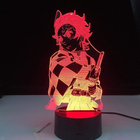 Anime Lamp Night Light Illusion Light Demon Slayer Tanjiro K