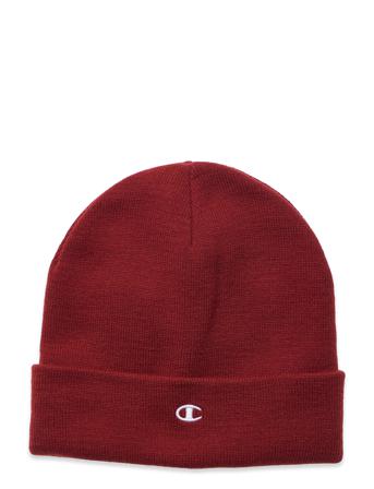 Beanie Cap Accessories Headwear Beanies Punainen Champion