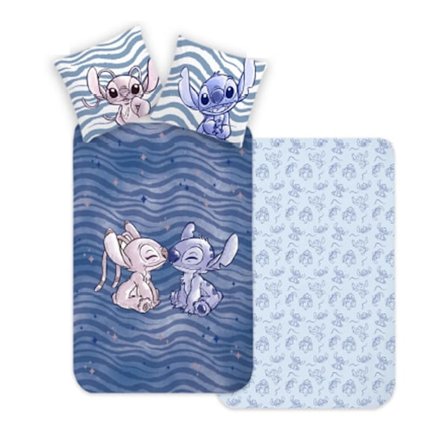 Disney Lilo & Stitch sängkläder för barn, 100×135 cm, 40×60 cm
