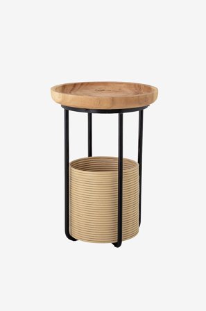 Bloomingville - Sivupöytä Hitti - Luonnonväri - Pikkupöydät - - Homeroom