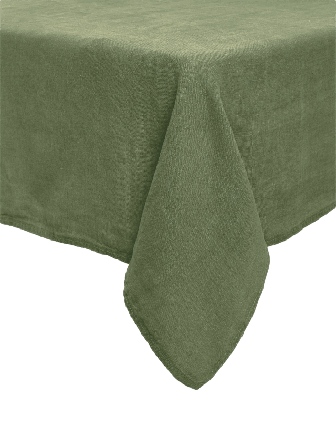 Svanefors Julie Duk Bordstextil Grön 145x280 cm