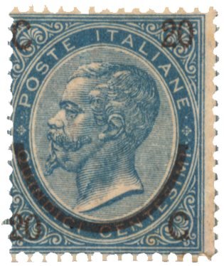Italien 1865 - Sassone 25 - Ubrugt