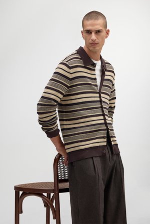 NN.07 Nolan Polo Herre Brun