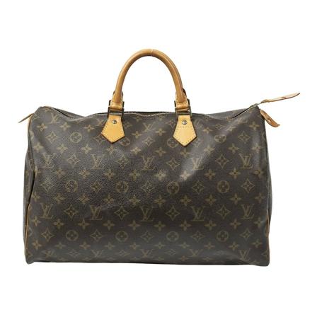 Louis Vuitton Vintage Speedy 40 , Bruin , Dames , Maat: ONE Size Vintage Tassen