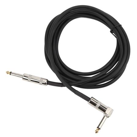 Gitarkabel rett vinkel til rett 6,35 mm lydforsterkerledning for profesjonelt scenespill 10 pi