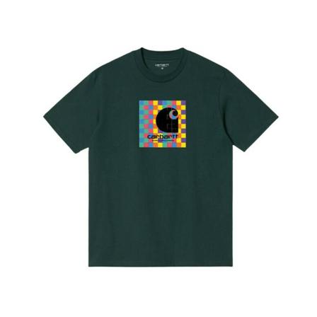 Carhartt Wip, T-Shirts Zielony, Mężczyzna, Rozmiar: M