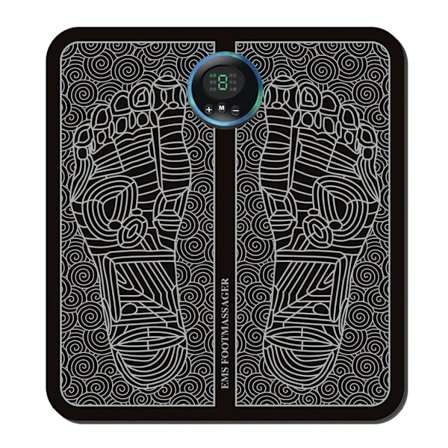 Elektrisk fotmassasjeapparat med lavfrekvent pulsmuskel EMS-teknologi fotmassasjepute EMS benforming fotmassasjeapparat