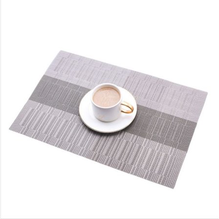 Sæt med 2 Klassiske Brune Dækkeservietter til Hoteller og Restauranter Grey