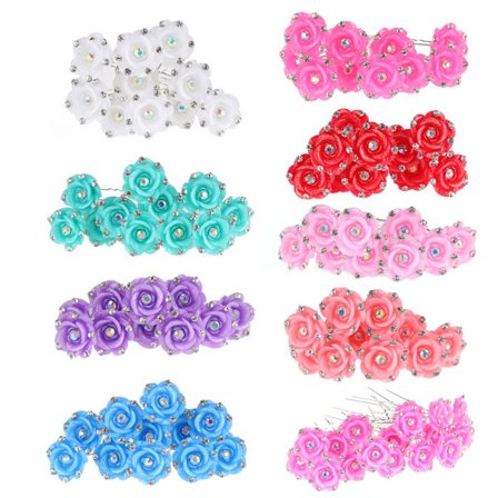 Hiusneulat Hääpukuun Kukka 18 KPL