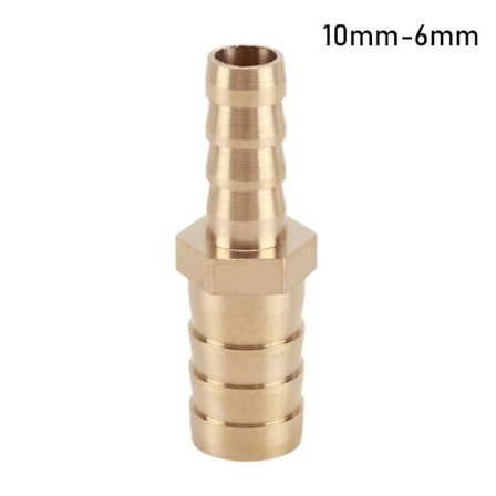 Rak Rørforbindelses Slange Muffe 10MM-6MM 10MM-6MM