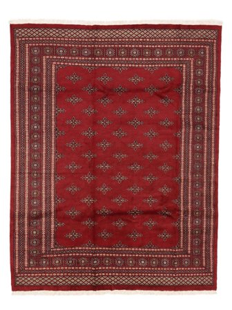 Medalionowy Pakistański Bucharski 2Ply Dywan 198X251 Wełna