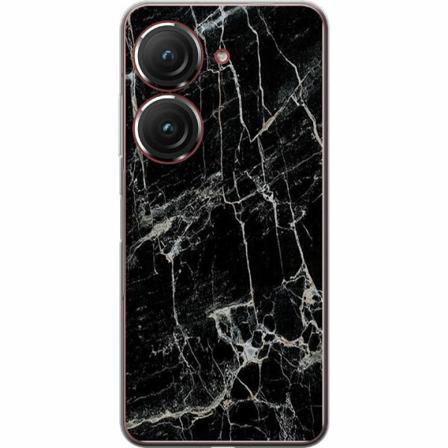 Asus Zenfone 9 Mjukt Skal - Marmor Svart