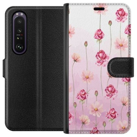 Kompatibelt Lommeboketui til Sony Xperia 1 III Rose Petal Whisper