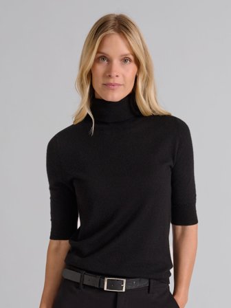 Kashmina - Kashmirgenser "Agnes" - Sort - Size S