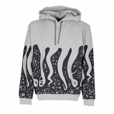 Octopus, Hoodies Grijs, Heren, Maat:S