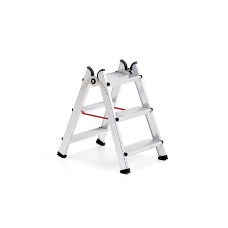 Doppelseitige Treppe BRINK, 3 Stufen, H 700 mm