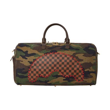 Sprayground, Borsa Sharp Shape Check Limited Edition Groen, unisex, Maat:ONE Size,stof