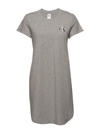S/S Nightshirt Nattlinne Grå Calvin Klein