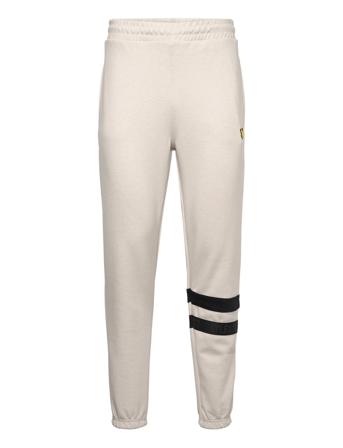 Stripe Sweat Trackies Collegehousut Olohousut Vaaleanpunainen Lyle & Scott Sport