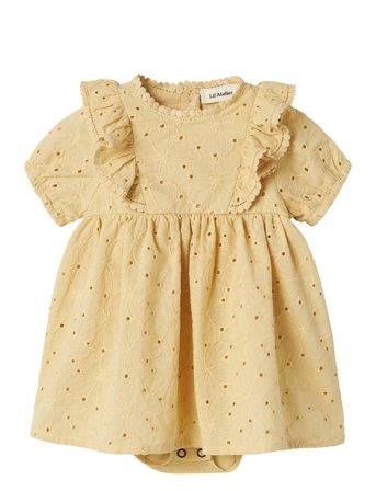 Lil'Atelier Nbffabioli Ss Loose Body Dress Lil Gul