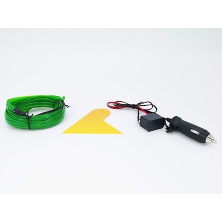 El Wire 5m/16ft Neonrör Ljus Bil Inredning Trim Ljusremsa Annons