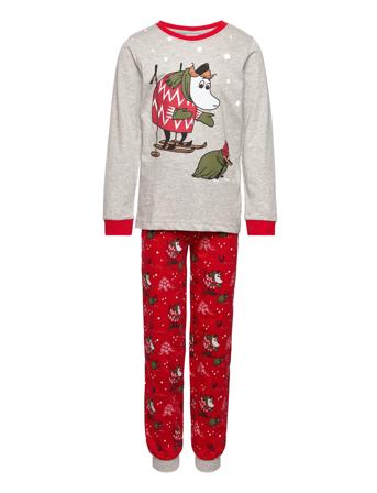 Sorry-Oo Pyjamas Pyjamas Sett Grå Martinex*Betinget Tilbud