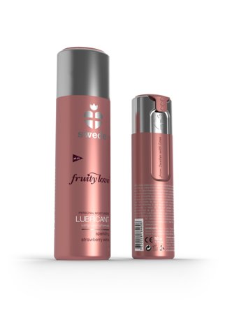 Swede: Fruity Love Lubricant - Strawberry Wine - Sexleker Vuxen: glidemeddel